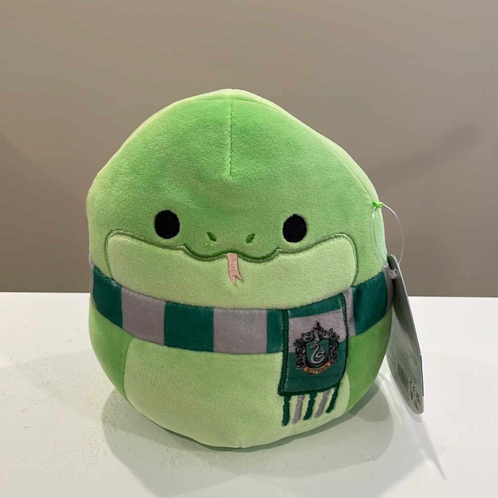 NWT 6.5” Harry Potter Slytherin Snake Squishmallow